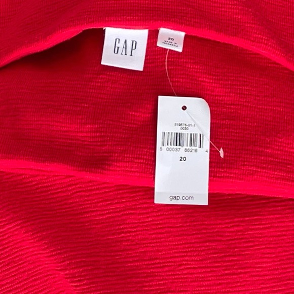 Gap Red Knit Dress Size 20 NWT - Picture 2 of 4